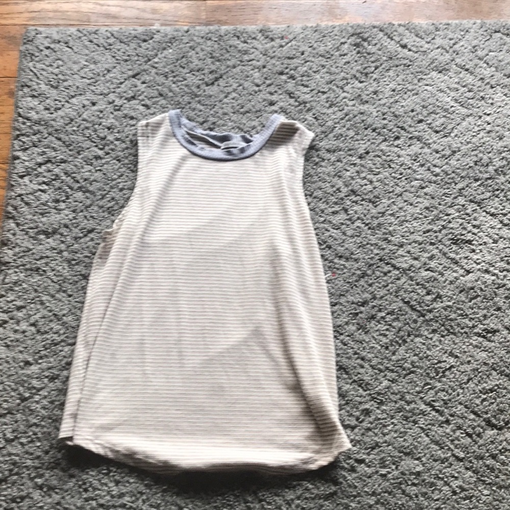 Beige tank